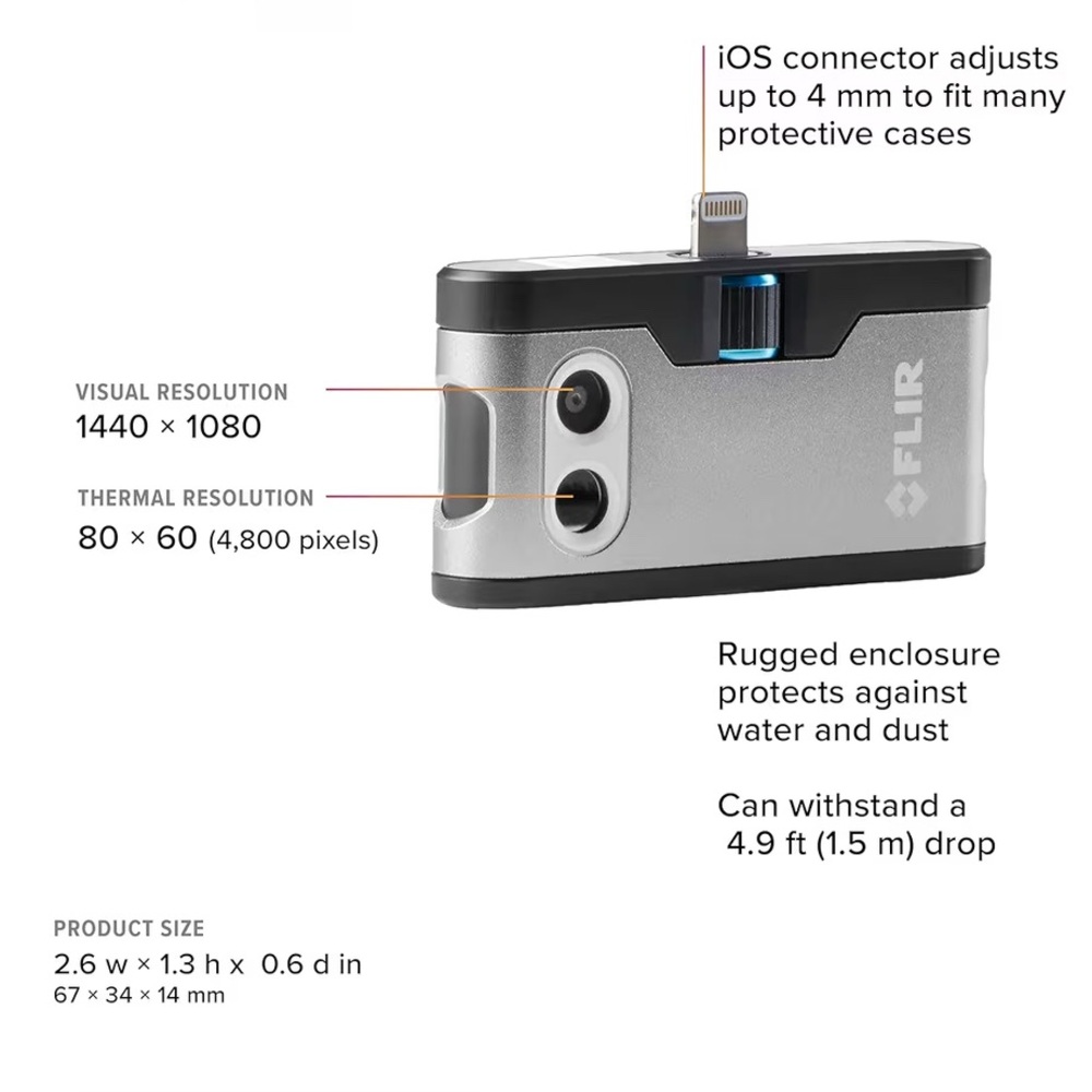 FLIR Thermal Imaging Camera for iOS